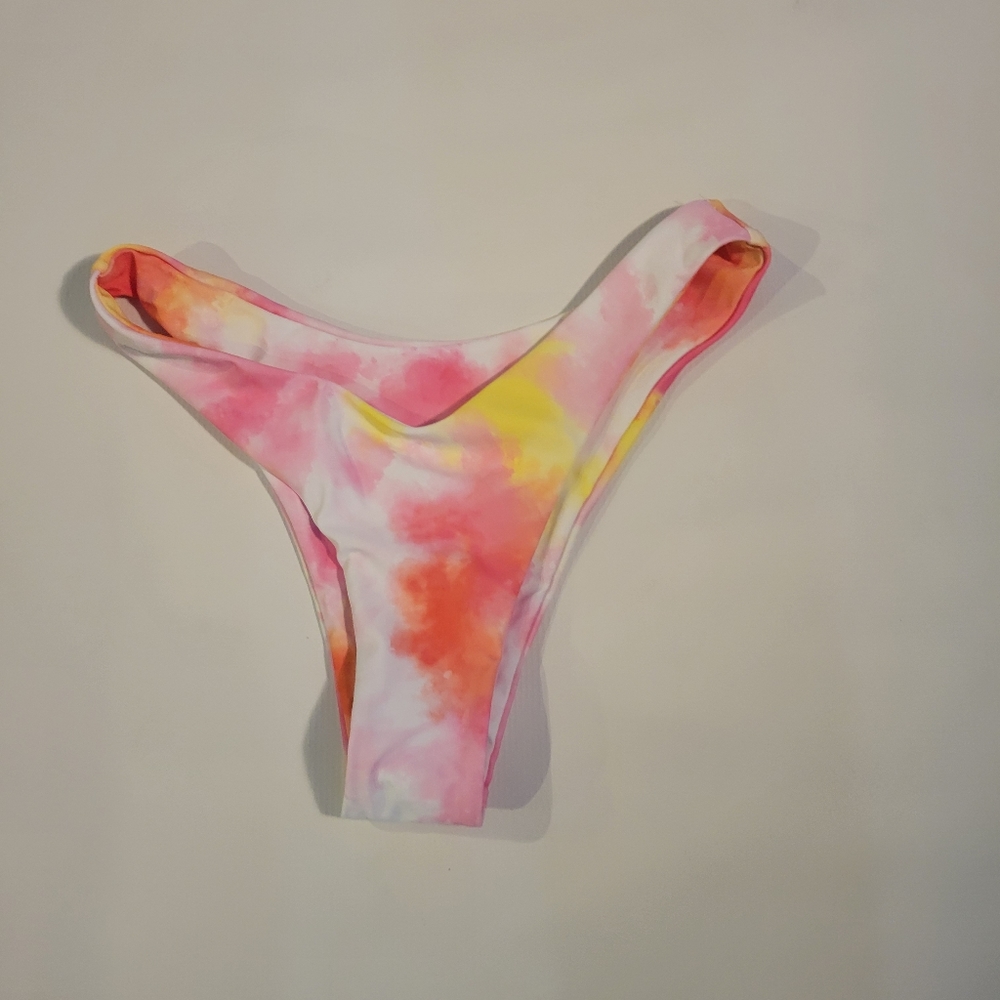 Zaful bikini bottom tie-dye bottom size medium